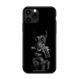 Animales - Doberman escala de grises