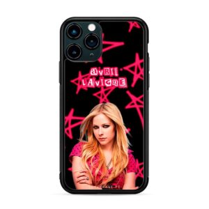 Avril lavigne - Wallpaper estrellas fucsia