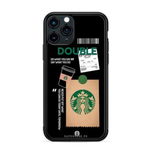Black & white - Starbucks double