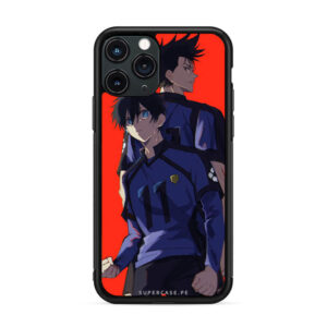 Blue Lock - Isagi y Baro background rojo