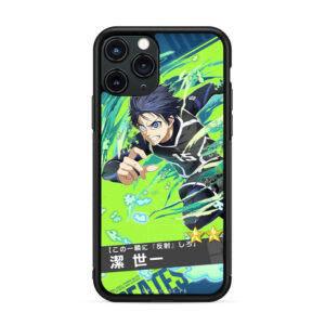 Blue Lock - Yoichi Isagi background verde