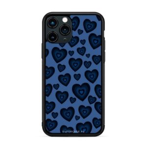 Corazón - Mini superpoderosas azul noche