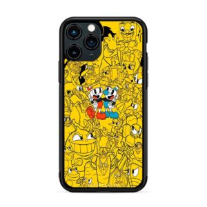 Cuphead - Background personajes color amarillo