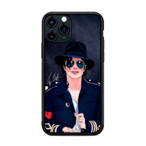 Michael jackson - ilustración background negro