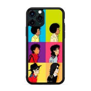 Michael jackson - ilustración versiones en colores