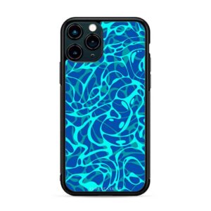 Olas - Azul traslucido