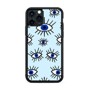Pattern - Ojos background celeste Vol.2
