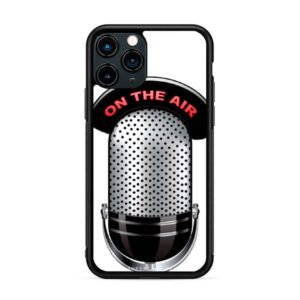 Profesiones - Micrófono on the air blanco