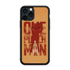 One Punch-Man - Composición de texto puño