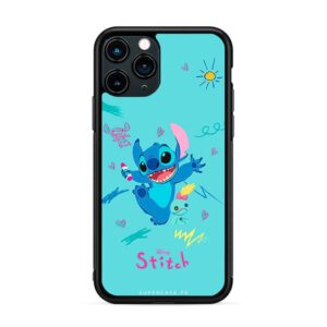 Lilo y stich - Pintura azul