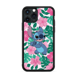 Lilo y stich - Wallpaper flores