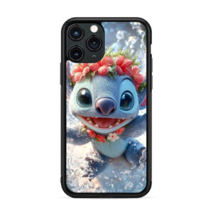 Lilo y stich - Stich cute con flores