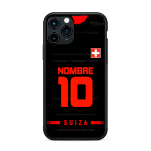 Selección Suiza - Camiseta alterna negra 2024