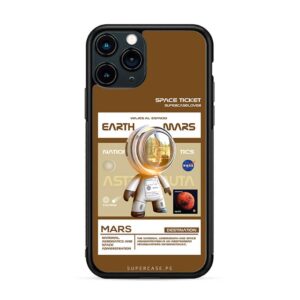 Astronautas - Earth mars marrón