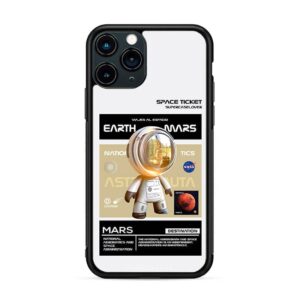 Astronautas - Earth mars gris