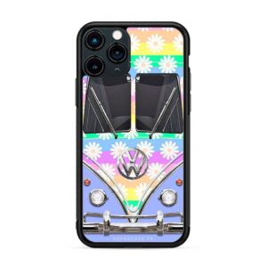 Autos - Volkswagen florido hippie
