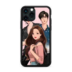 Belleza verdadera - Protagonistas foto grupal webtoon