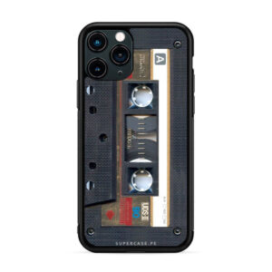 Retro - Cassette negro clásico