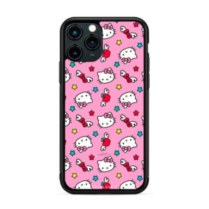 Hello kitty - Pattern rostro y corazón