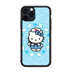 Hello kitty - Background celeste