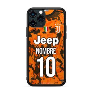 Juventus - Camiseta alterna camuflado naranja