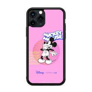 Mickey y Minnie - Mickey background rosado