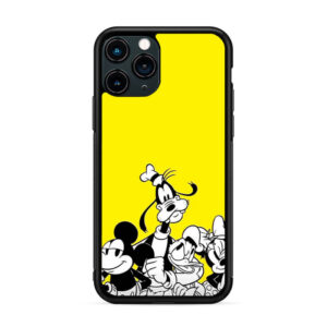 Mickey y Minnie - Disney background amarillo