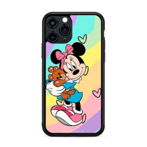 Mickey y Minnie - Minnie y oso de peluche
