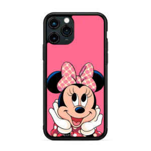 Mickey y Minnie - Minnie background rosa