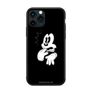 Mickey y Minnie - Sorprendido monócromo