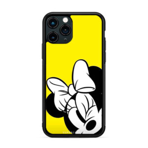 Mickey y Minnie - Minnie background amarillo