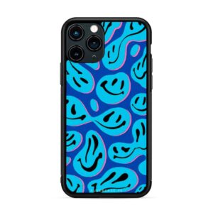 Aesthetic mix - Happy face azul