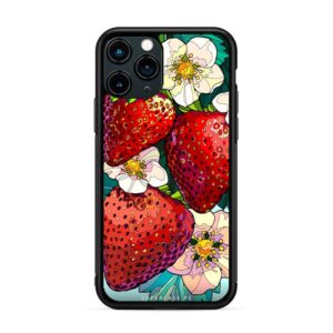 Aesthetic mix - Wallpaper fresas y margaritas
