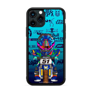 Motos - ilustración piloto de carreras