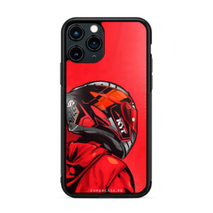 Motos - Motociclista background rojo