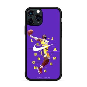 NBA - James Lebron con background morado