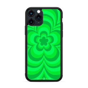 Pattern - Flor verde intenso