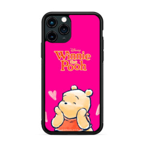 Winnie pooh - Background fucsia