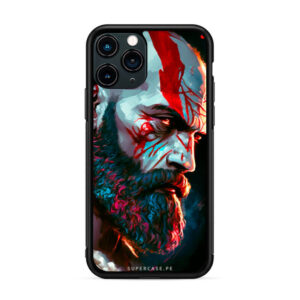 God of war - ilustración de rostro