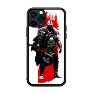 God of war - Kratos background franja roja